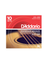 D'Addario Phosphor Bronze Acoustic Guitar Strings, 10 Pack
