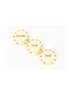 Fender Stratocaster Knobs, Aged White (Volume, Tone, Tone)