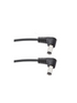 Voodoo Lab DC Cable 2.1mm Right Angle 12"